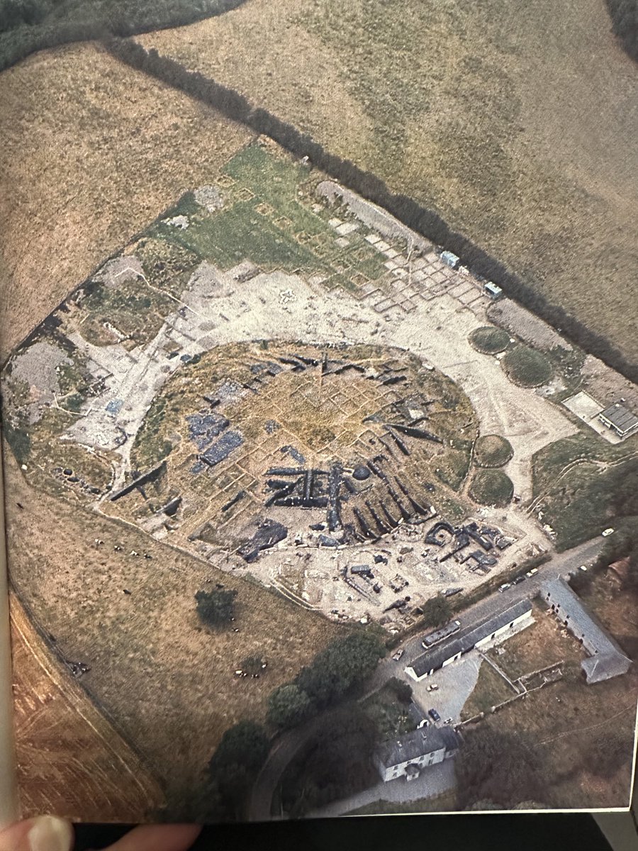 This treasure arrived in my postbox today - fascinating to go through the painstaking work that led to the fabulously restored site that we can visit today #Knowth #Cnobha #BrúnaBóinne