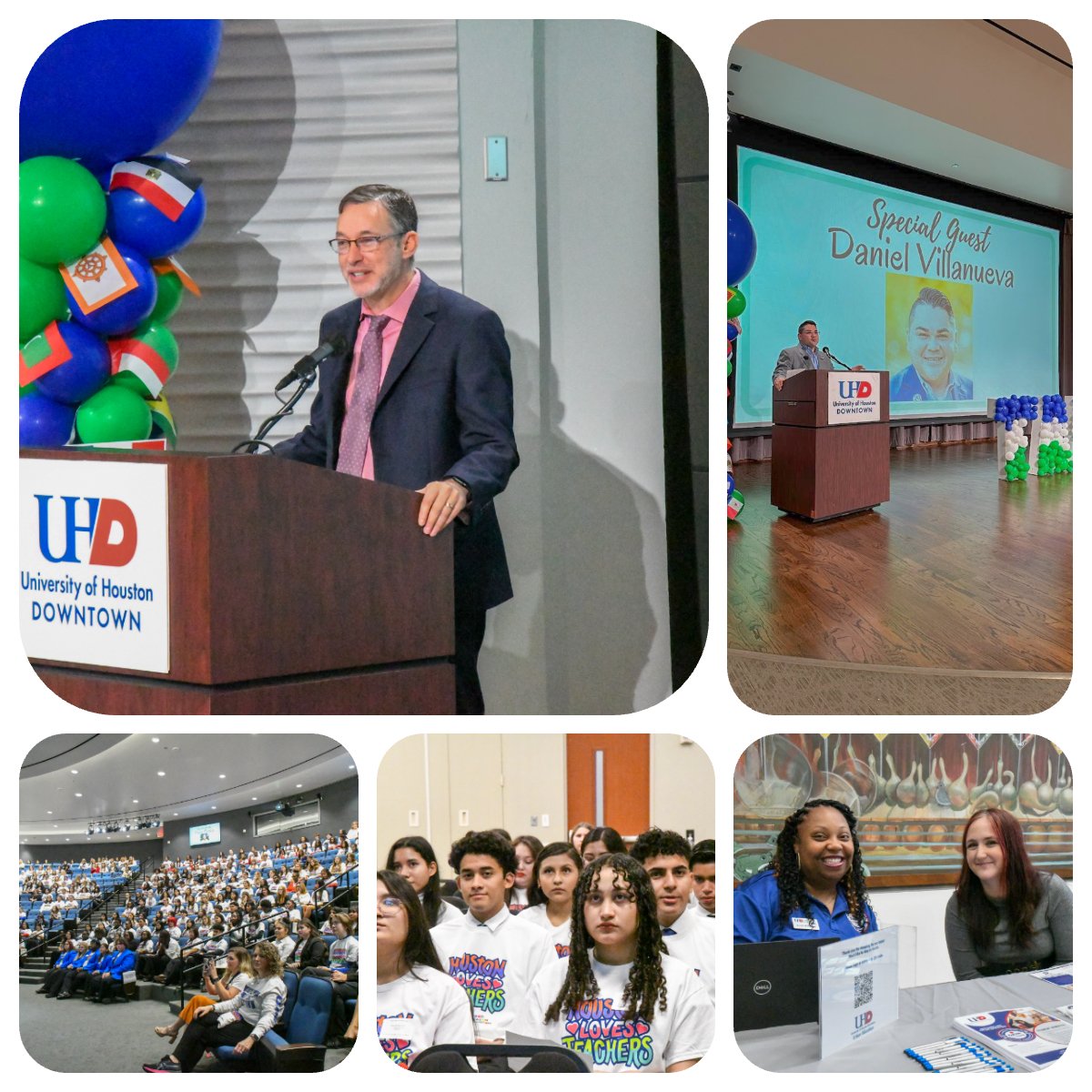 I was thrilled to welcome the Texas Association of Future Educators (TAFE) students to UHD for the TAFE Region 4 Conference.  Loved seeing all the excited future teachers! <a href="/AndreaLotsu/">Andrea Lotsu</a> <a href="/drmilleruhd/">Dr. Diane M. Miller</a> @uhddowntown #TAFE #teachers #UHD