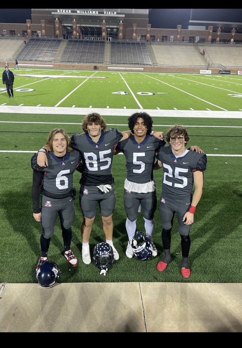 Gavin Akins (@gavinaks) on Twitter photo wow. what a ride with my brothers. wouldn’t have wanted to do it with any other group. we overcame so much to get to where we did and I’m proud to be considered an Allen Eagle for life. 🦅 🅰️ <a href="/alleneaglesfb/">Allen Eagles Football ⭐️⭐️⭐️⭐️⭐️</a> wow. what a ride with my brothers. wouldn’t have wanted to do it with any other group. we overcame so much to get to where we did and I’m proud to be considered an Allen Eagle for life. 🦅 🅰️ <a href="/alleneaglesfb/">Allen Eagles Football ⭐️⭐️⭐️⭐️⭐️</a>
