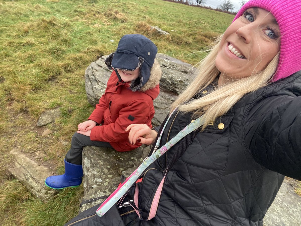 #healthontheshelf2023 Day 1: A lovely fresh walk with my boy and the dogs after his Christmas concert. There is a Christmas jumper under the coat! <a href="/TCS_HWB/">Health & Wellbeing</a> <a href="/TonyrefailLLC/">Languages, Literacy and Communication</a>