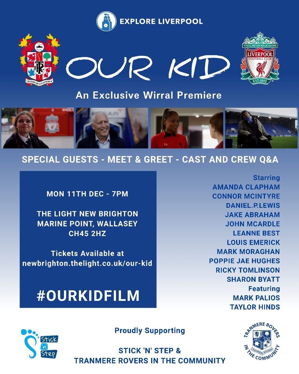 Our Kid clinched two prestigious awards at the Birmingham Film Festival Gala Awards. #OurKidFilm 🎥

The next screening of Our Kid and Q&A will be an exclusive Wirral Premiere at The Light New Brighton on Monday 11th December at 7pm.

READ MORE: bit.ly/47xoR4L