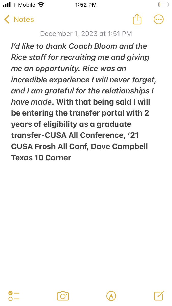 JordanDunbar11's tweet photo. 6’0 192 Transfer Portal Corner 
CUSA All Conference+CUSA All Freshman Team+Dave Campbell Texas 10 Corner
CUSA Commissioner’s Honor Roll ‘21,’22,’23
2 Years of Eligibility @Jalil_Johnson21 @ionafootball https://t.co/tAmsEF4oVK