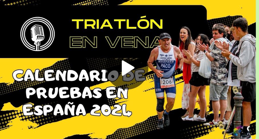 Os esperamos a las 20:45 Repasaremos el calendario de triatlón 2024 de MD Y LD Quien se apunta? youtube.com/live/eQ5iXNuac…