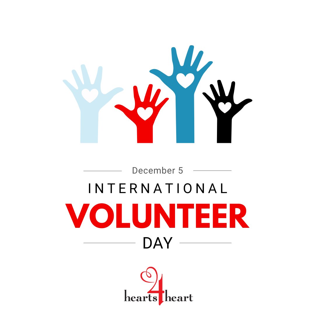 This International Volunteers Day let's unite our hearts for a cause! Volunteer your time and passion to raise awareness about heart disease prevention. Together, we can make a difference in promoting heart-healthy lifestyles worldwide. Visit our website for more resources 💙🌍