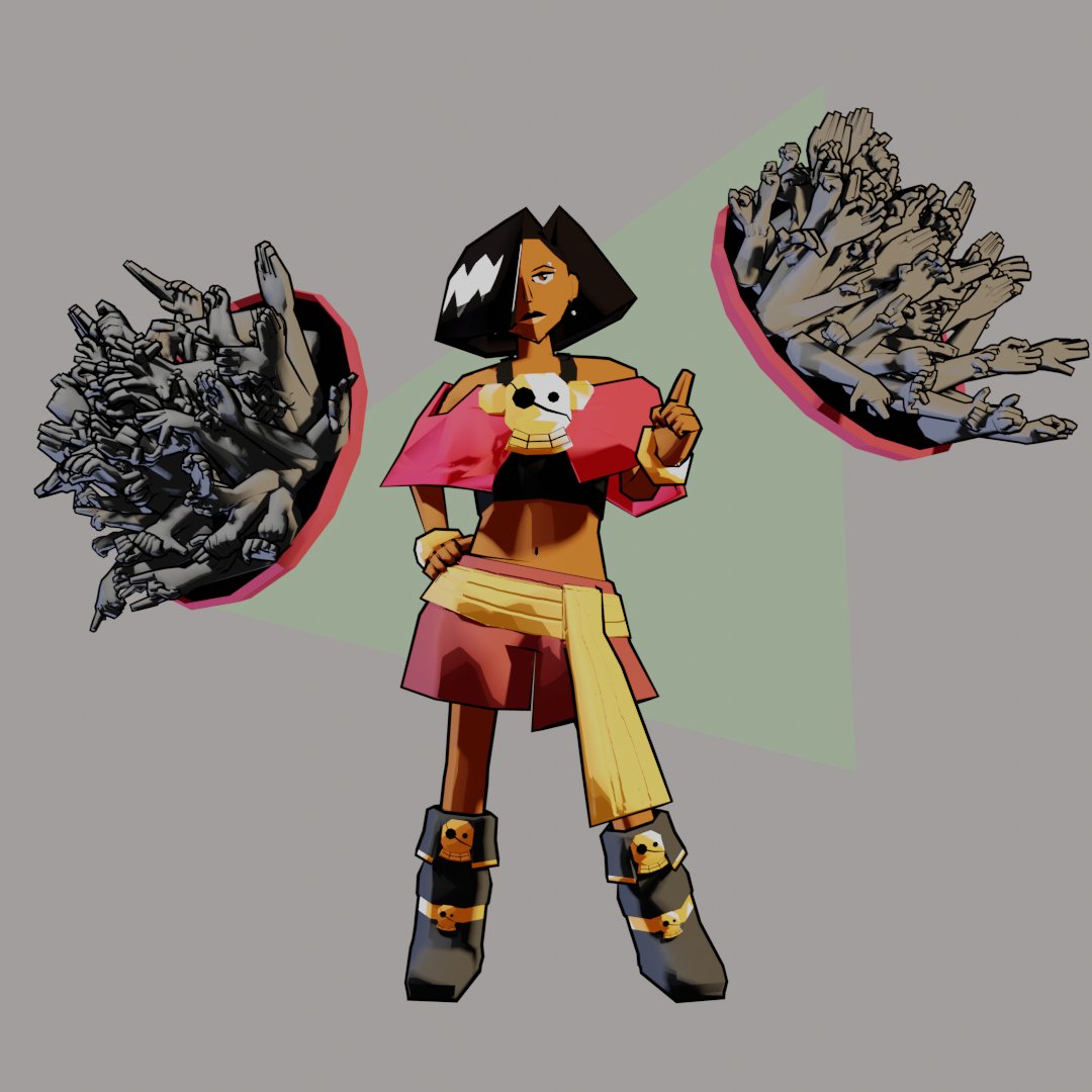 and here's a little 3D rendition i did of one of <a href="/SavvyEh/">Savvy, eh?</a> 's characters