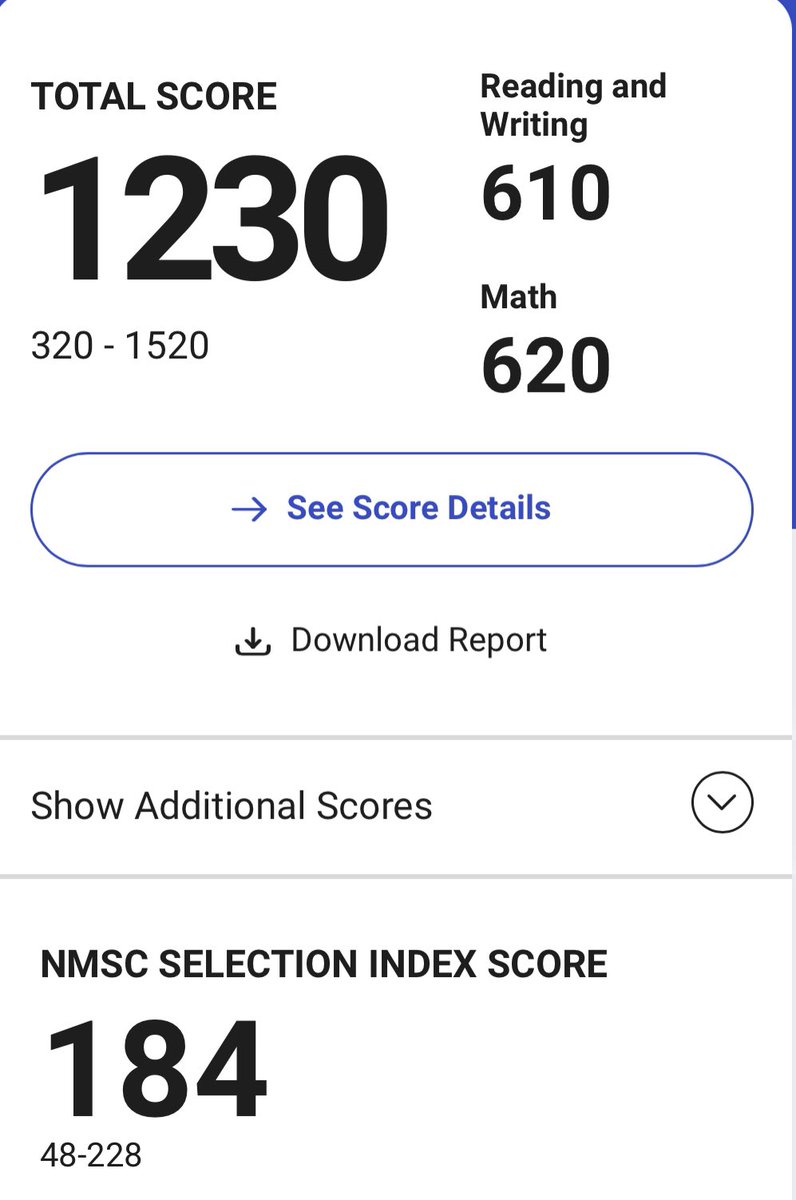 ChaseFerrell_3's tweet photo. #StudentAthlete 

🎓1230 PSAT

📚90th Percentile

✅National Merit Qualifier https://t.co/BZyjYfPr5X