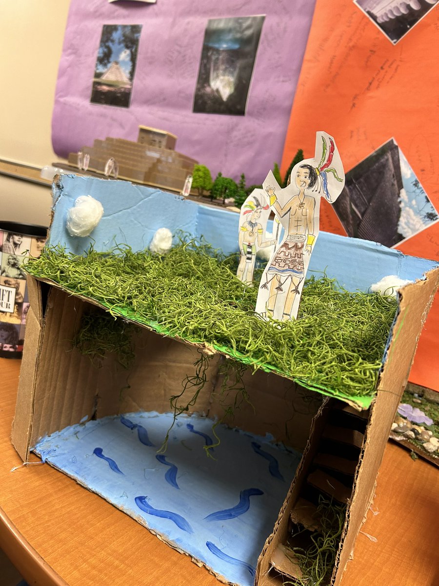 I love these ancient civilization projects. So much creativity used to capture and celebrate the Maya’s culture and accomplishments. #STEM #5thgrade