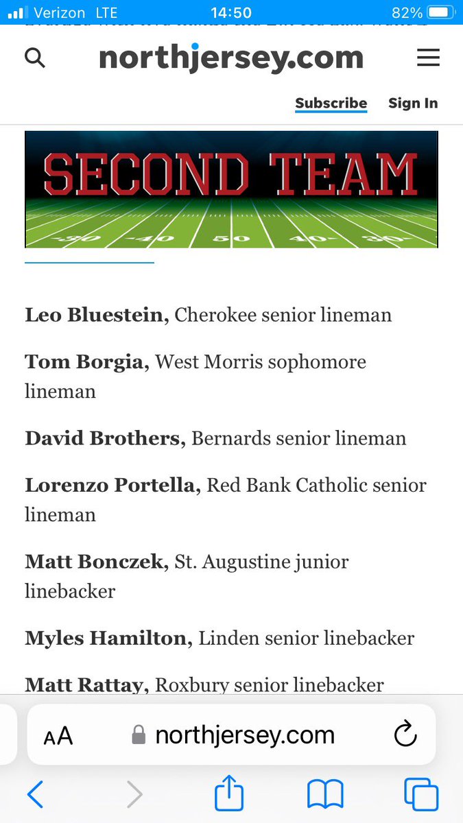 Made 2nd team ALL STATE. A huge accomplishment for my sophomore year, thank you to all my coaches and teammates who performed at the highest levels to make our team thrive this year. Sophomore season highlights  should be out very soon <a href="/coachberny7/">Tyler Berntsen</a> @Coach_MeyerWMC