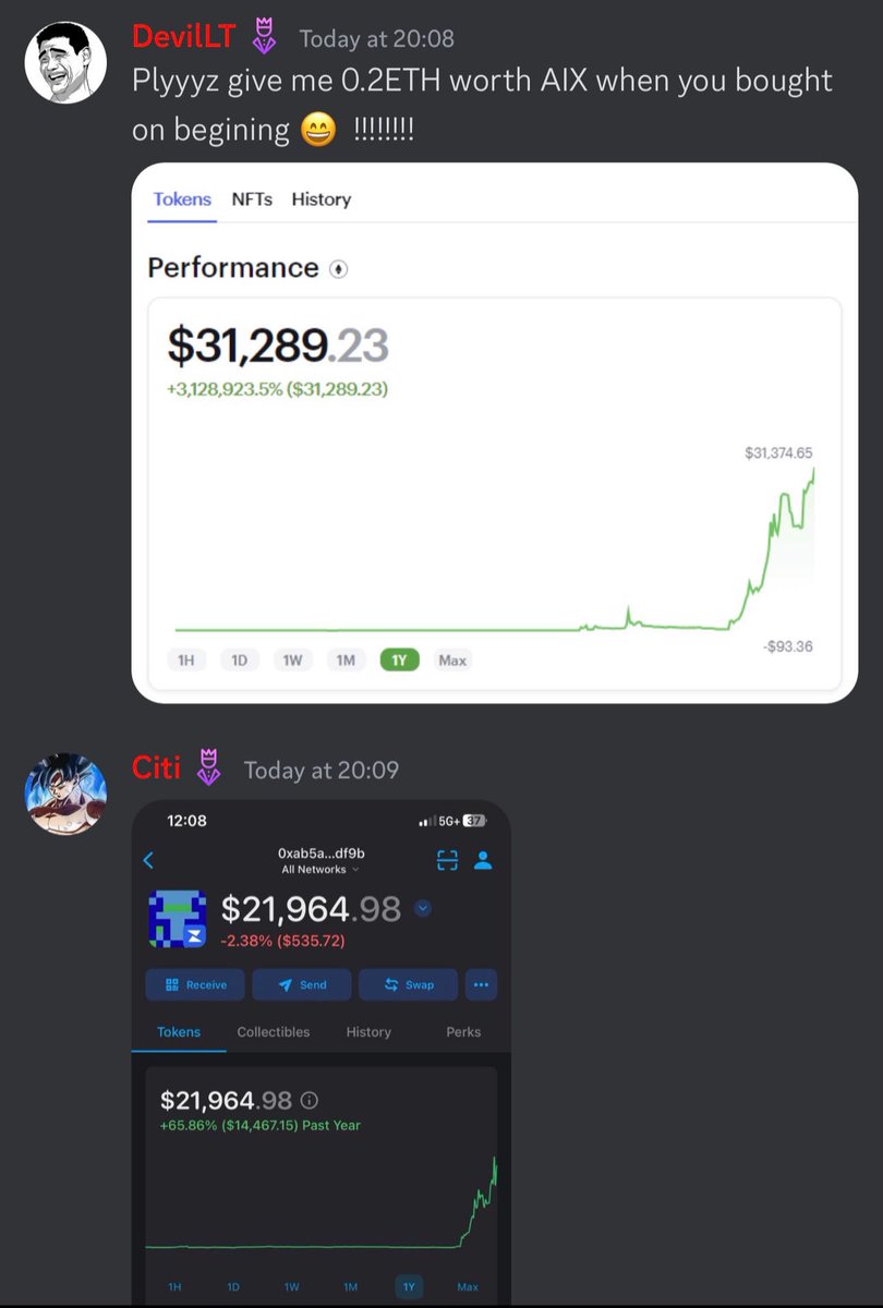 The reason I started this Twitter account, was never to be an influencer, it was simply to help people Now I have the blessings to see people's portfolios go parabolic after the research and effort I put in every day. Making money makes me happy, but making