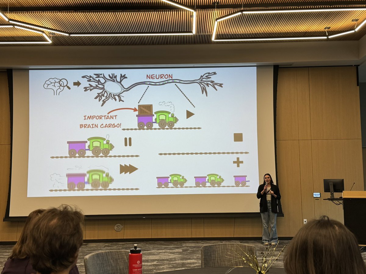 LabVogeli's tweet image. Our student presenting today within the Three Minute Thesis presentation (3MT) @CUAnschutz . Did an amazing job explaining her #Olduvai project and won the third position. @natasiainthelab @CU_BMG