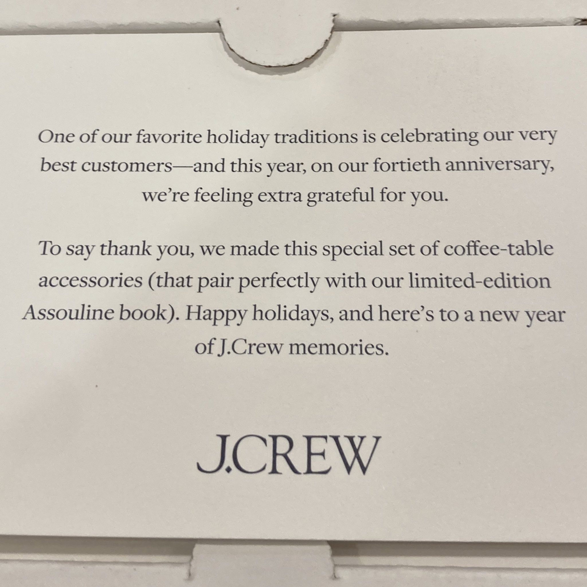 Shop J.Crew 40th Anniversary Coffee Table Book With Assouline