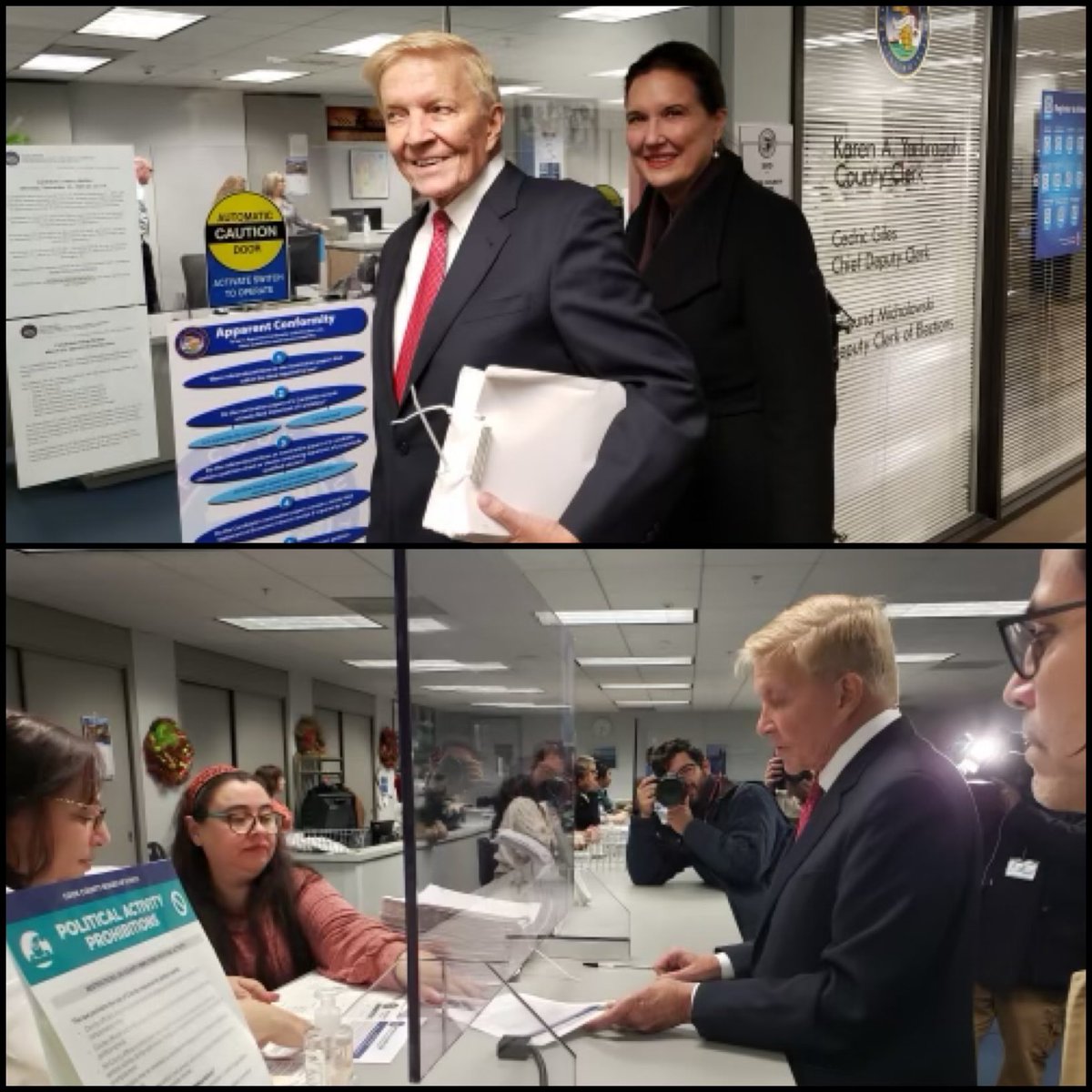 Today we filed four times the number of signatures necessary so I can reverse the catastrophic policies of Kim Foxx and her Democratic enablers.
#EnoughIsEnough 
#VoteFioretti for Cook County State’s Attorney. 
#SafeStreets #StrongCommunities