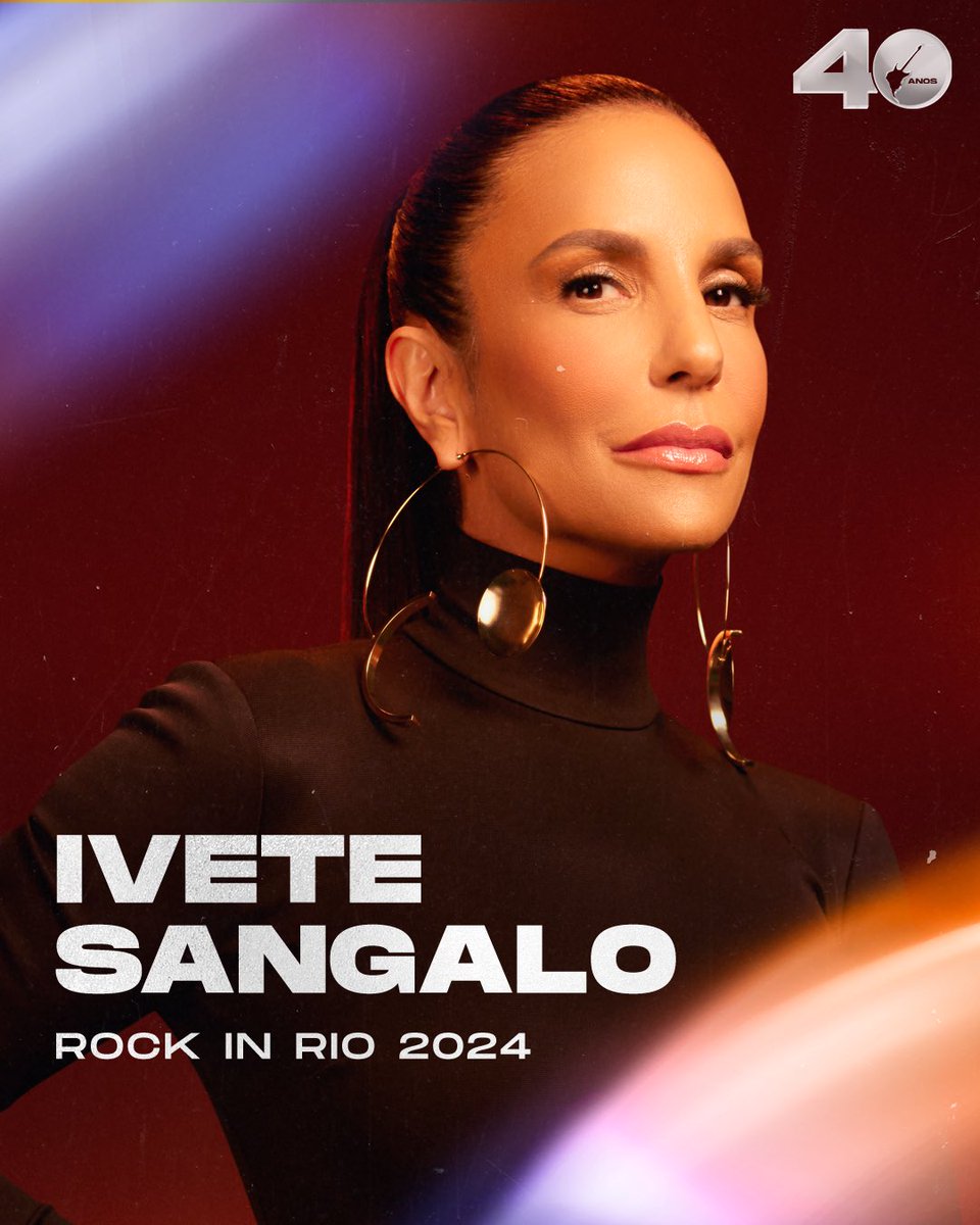 Rock in Rio, tô chegando pra essa comemoração especial. 🎸 @rockinrio #RockInRio2024 #RockInRio40Anos