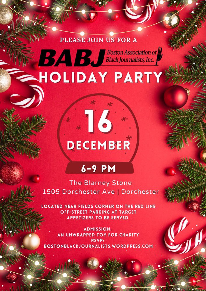 DEC 16th: Join BABJ for our holiday party🎄

RSVP —> docs.google.com/forms/d/e/1FAI…