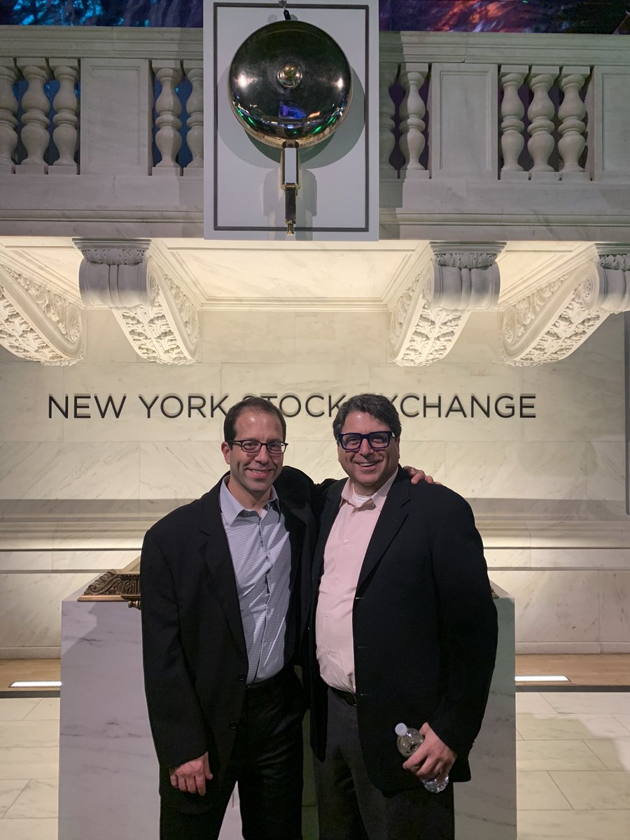 egebaide's tweet photo. Proud to attend our old client, $Globant 20 year anniversary on the floor of the exchange. They said no to Cognizant for $50mm in 2008. Now their market value is $9BB and they have 29,000 employees!! https://t.co/R7hRrFoTZl