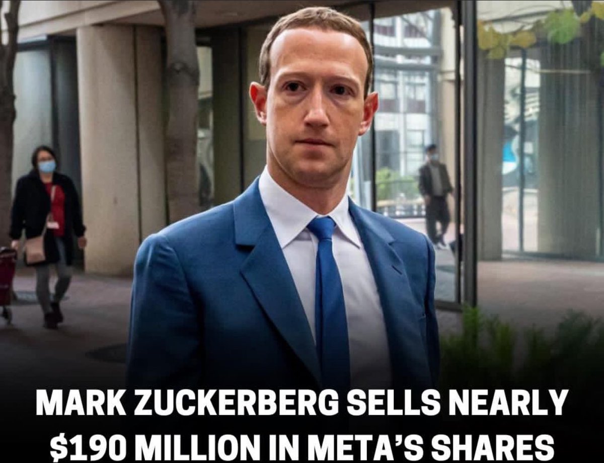 It’s giving.. the billionaires are selling off their assets to free up capital.. so if/when the market goes down.. they can re up and become bajillionaires 🧐😂

They clearly know something we don’t. Because he isn’t the only one doing this