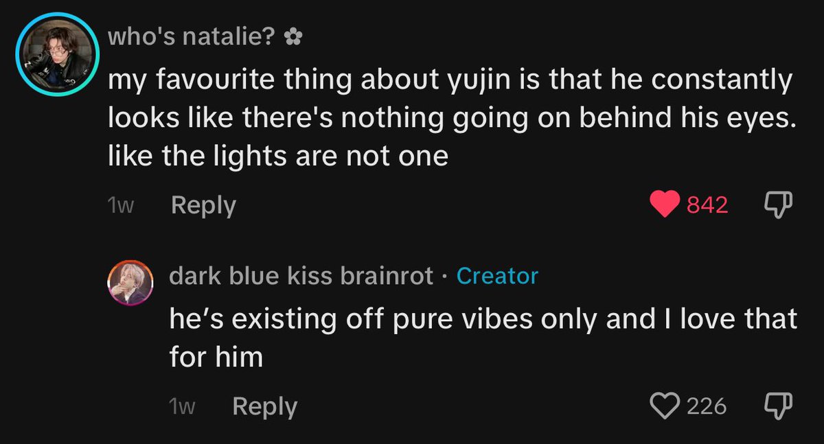 ppodoliz's tweet image. yujin is the pioneer of idgafism