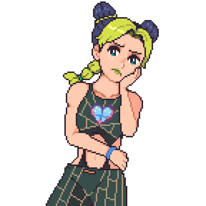 Drawing every day (maybe) to develop a consistent art style Jolyne