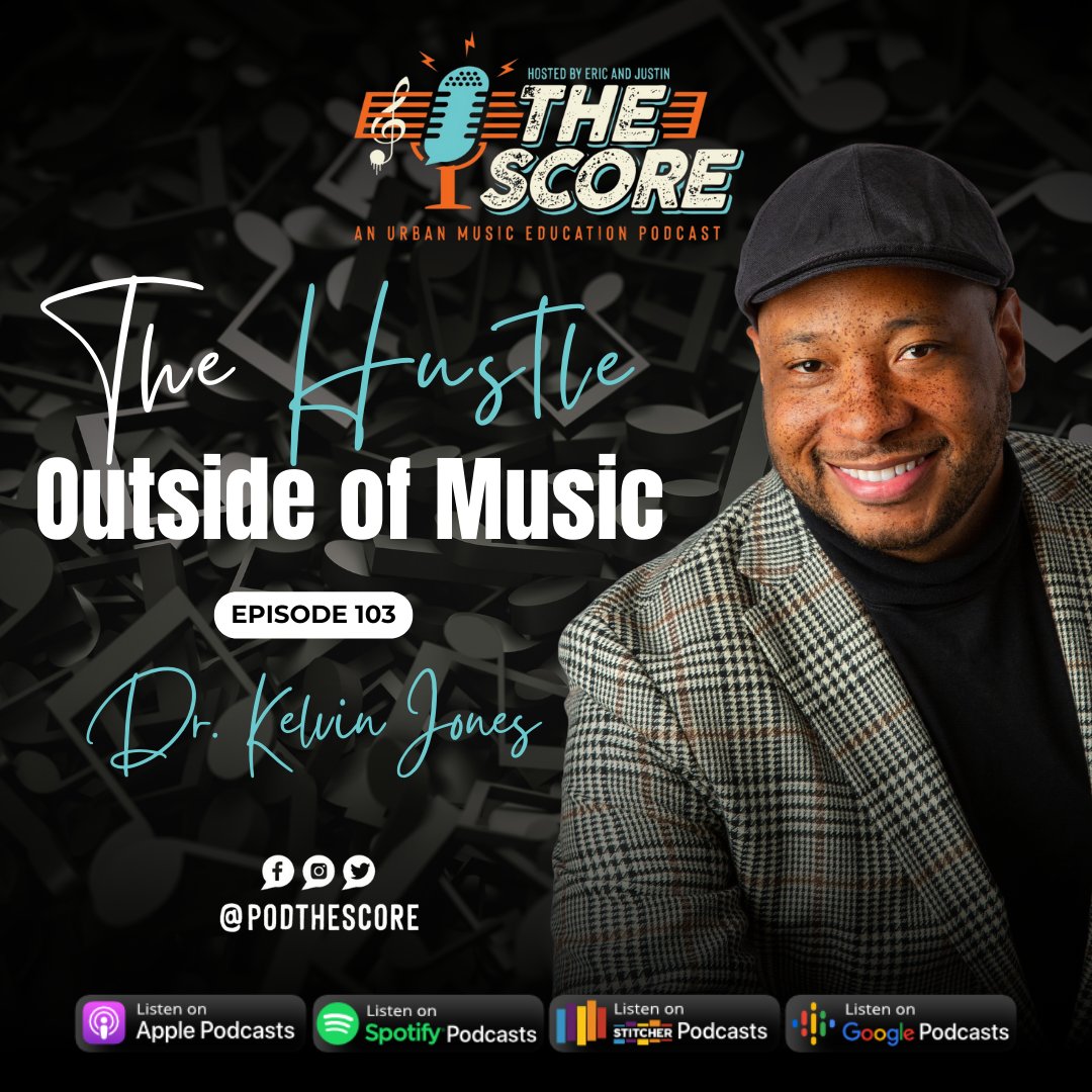 💥 Fresh on The Score Podcast 💥

🎙 Episode 103 - The Hustle Outside of Music- Dr. Kelvin Jones

▶️ Listen on your go-to podcast platform or click the link: linktr.ee/thescorepodcast

✊🏽 Show some love for The Score: patreon.com/podthescore

#MusicEducation #MusicEd #Podcast 🎵