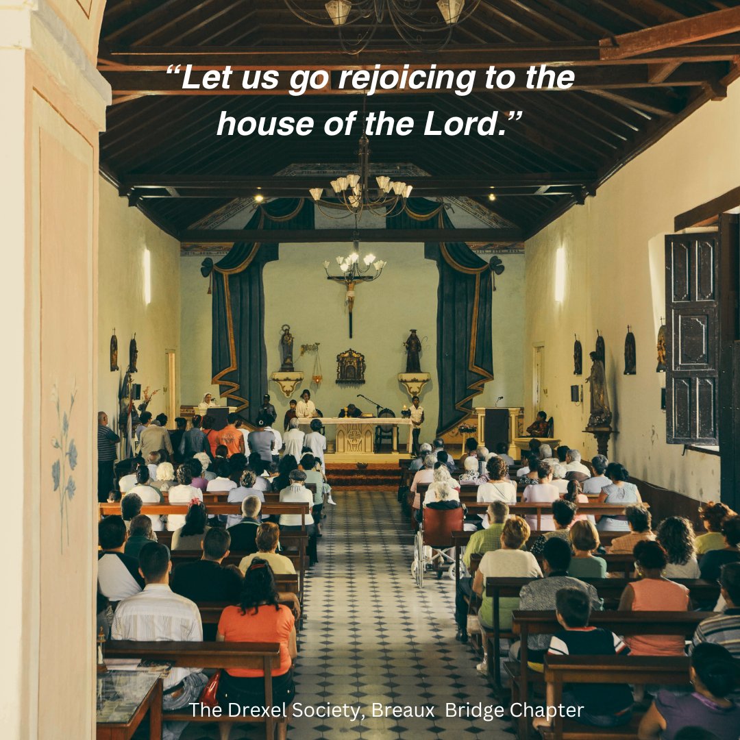 SKDBreauxBridge's tweet image. &quot;I rejoiced when they said to me,
“Let us go to the house of the Lord.” -- Psalm 122:1

#Psalm122 #Monday #FirstWeekofAdvent