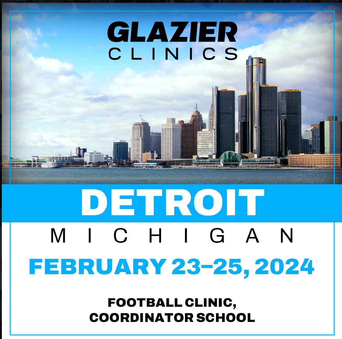 Jason McIntyre (@fbcoachmac) on Twitter photo Excited and humbled to be speaking at <a href="/GlazierClinics/">Glazier Clinics</a> in Detroit this upcoming February. The knowledge I have gained at clinics has been crucial in my development as a coach and I look forward to the opportunity to share some of the ideas we have developed at MP. Excited and humbled to be speaking at <a href="/GlazierClinics/">Glazier Clinics</a> in Detroit this upcoming February. The knowledge I have gained at clinics has been crucial in my development as a coach and I look forward to the opportunity to share some of the ideas we have developed at MP.