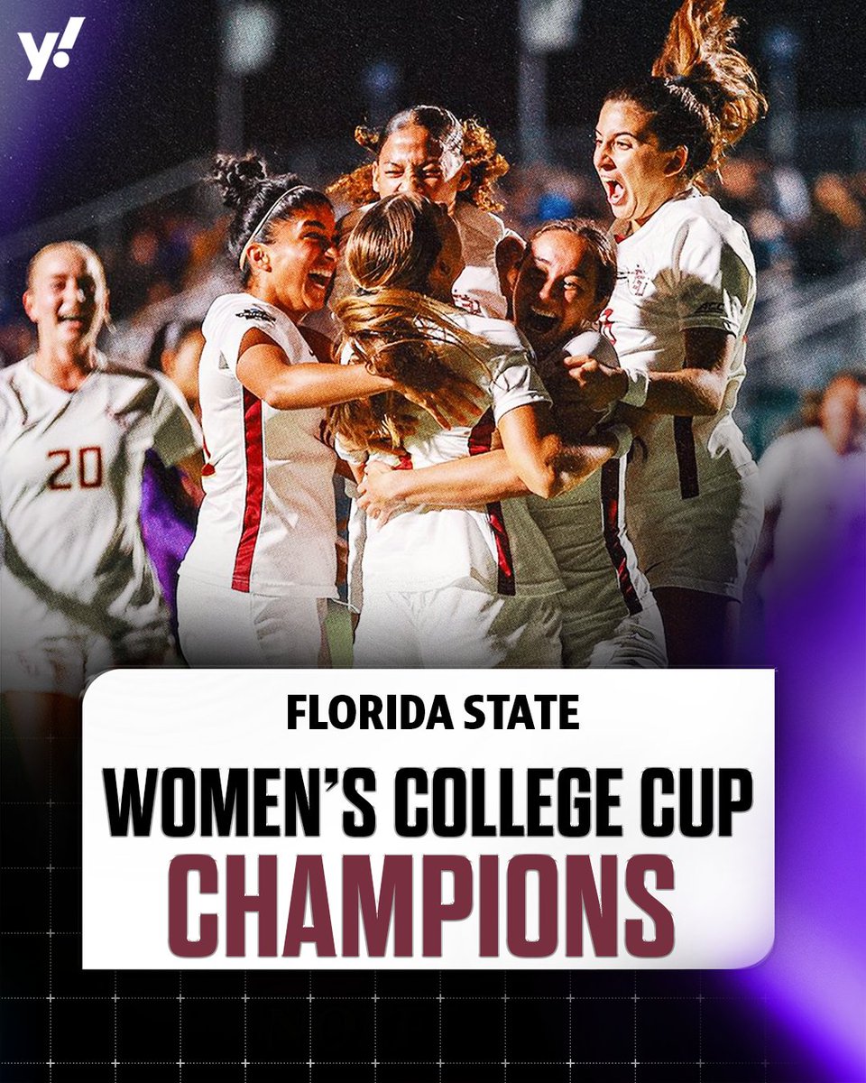 .@FSUSoccer ARE FOUR-TIME NATIONAL CHAMPIONS 🏆