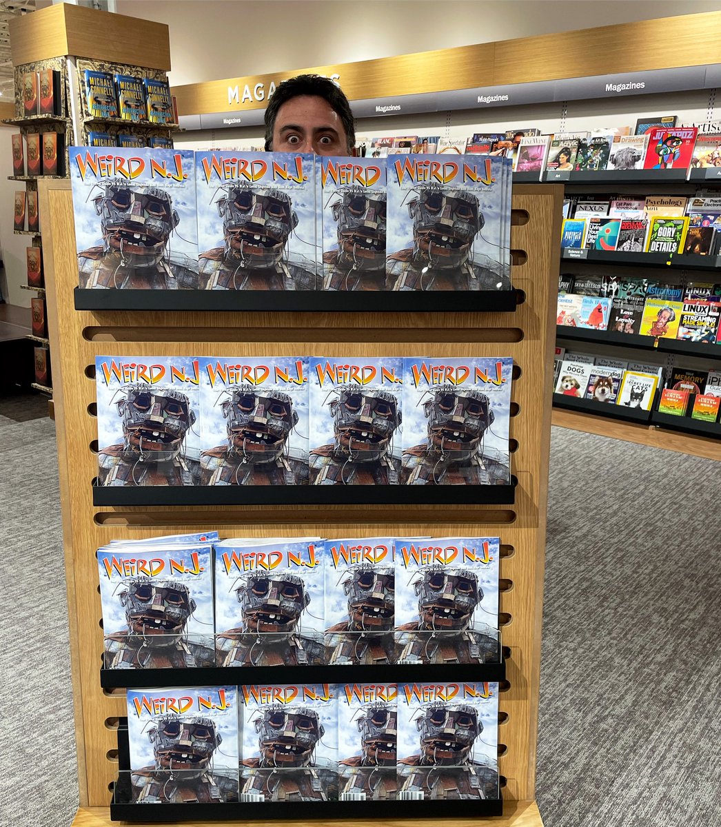 IT’S HERE!!! 

The latest issue of “Weird NJ” has just hit the shelves! Come get it while you still can! 

#weirdnj #bnnews #njnews #njmagazines #wegotthegoods