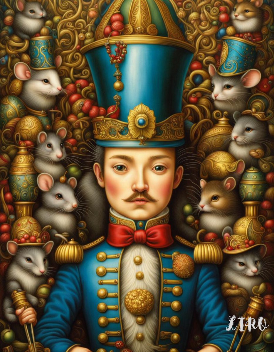 The Nutcracker and the Mouse King by E. T. A. Hoffmann

#generativeart #aiart #surreal #nutcracker #childrensstories