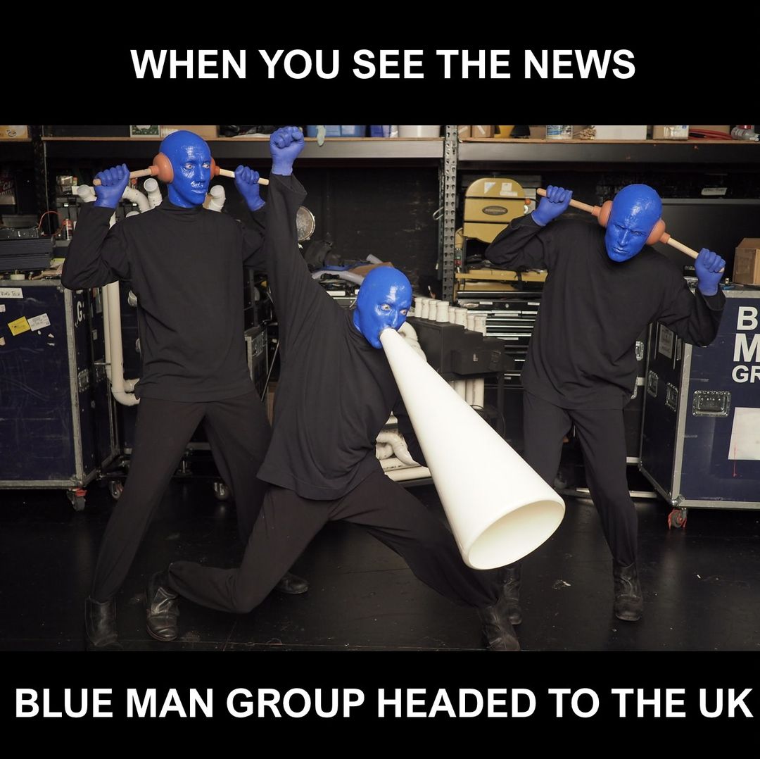 TheStewBailey's tweet image. That's right UK friends, the #BlueManWorldTour is returning in 2024. 😃