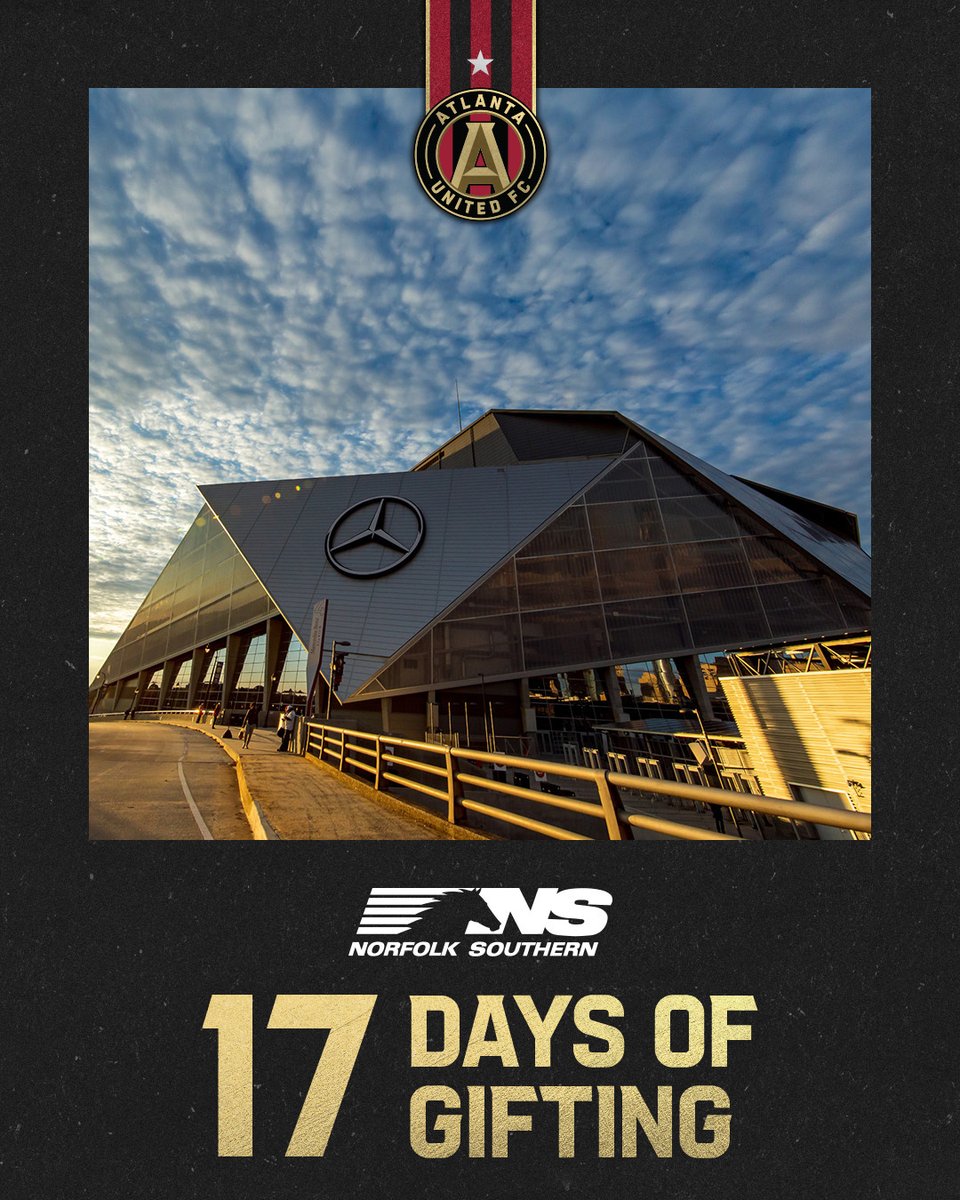 Atlanta United FC (@atlutd) on Twitter photo For ๐๐๐ฒ ๐ of the 17 Days of Gifting we're giving away a tour of the best stadium in MLS: <a href="/MBStadium/">Mercedes-Benz Stadium</a> โผ๏ธ
Like, RT and drop a ๐๏ธ for your chance to win! For ๐๐๐ฒ ๐ of the 17 Days of Gifting we're giving away a tour of the best stadium in MLS: <a href="/MBStadium/">Mercedes-Benz Stadium</a> โผ๏ธ
Like, RT and drop a ๐๏ธ for your chance to win!