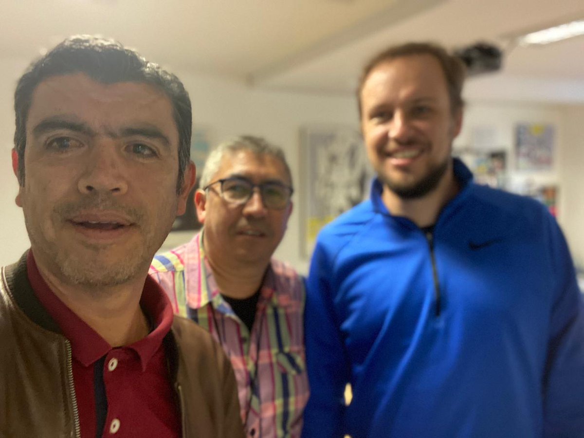 GrupoGalash's tweet photo. Nos complace la exitosa reunión en dónde se reunieron el director del departamento de Ingeniería de Sistemas y Computación, el ingeniero Jairo Armando Riaño, el Dr. Ingeniero Marco Javier Suárez y el Dr. Mario Eduardo Sánchez Puccini, director de la Universidad de los Andes ! https://t.co/WhaIkxSjh2