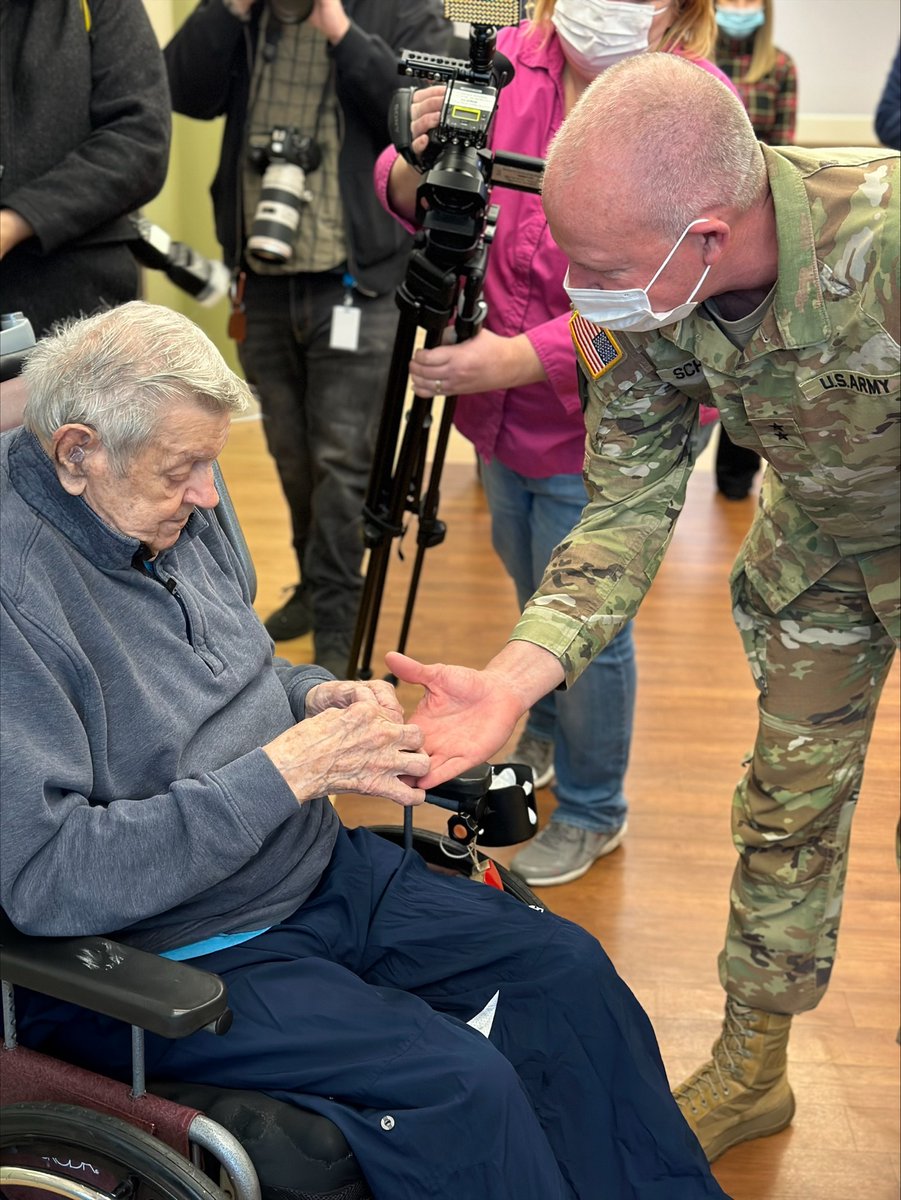 There are very few Pearl Harbor survivors still with us. It was an honor to spend time this week with Stanley Frable, who was a 17-year-old Marine at Pearl Harbor on Dec. 7, 1941. Thank you for sharing your recollection of that day and thank you for your service during WWII.