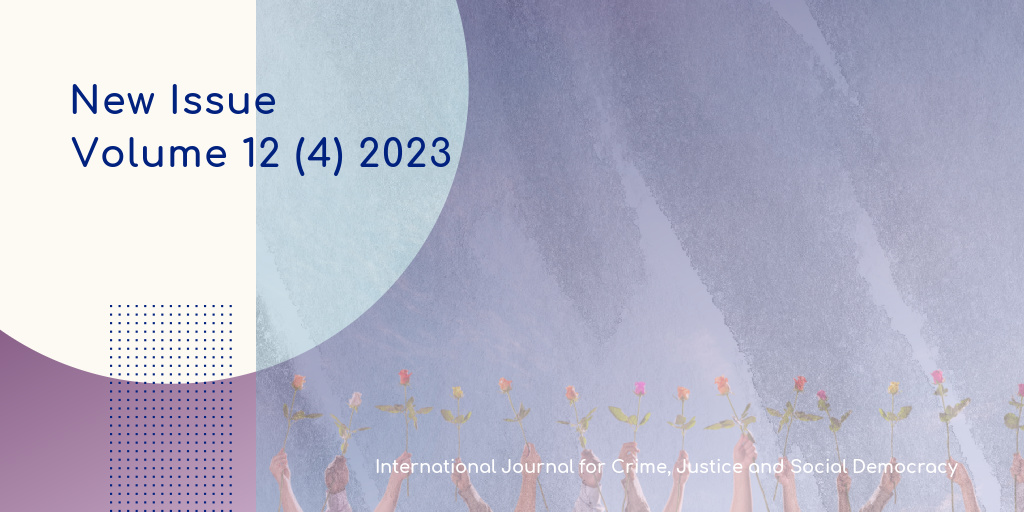 Journal for Crime, Justice & Social Democracy (@crimjustjournal) on Twitter photo In latest issue #OpenAccess article: exploring stakeholder experiences and attitudes regarding the use of ID scanners in licensed venues in Queensland, Australia #alcohol #surveillance #privacy #nightlife
<a href="/DrClareFarmer1/">Clare Farmer ⚖️ 📚 🐾</a> <a href="/peter_g_miller/">Peter Miller</a>
🔗doi.org/10.5204/ijcjsd… In latest issue #OpenAccess article: exploring stakeholder experiences and attitudes regarding the use of ID scanners in licensed venues in Queensland, Australia #alcohol #surveillance #privacy #nightlife
<a href="/DrClareFarmer1/">Clare Farmer ⚖️ 📚 🐾</a> <a href="/peter_g_miller/">Peter Miller</a>
🔗doi.org/10.5204/ijcjsd…
