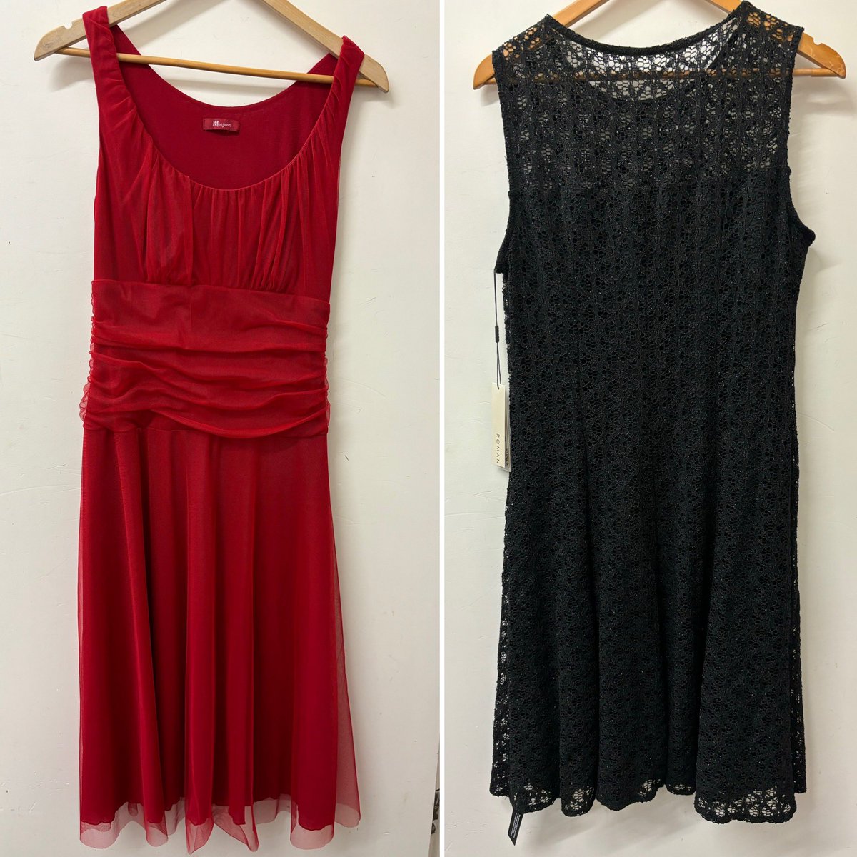 We have lots of fabulous new (preloved) party dress stock! Come and see our party dress sale rail, all items just £10 each
Perfect for the festive season! 
🎄 🥳 🎉 👗 

#partydresses #prelovedfashion #charityshopfinds #droitwich #WorcestershireHour