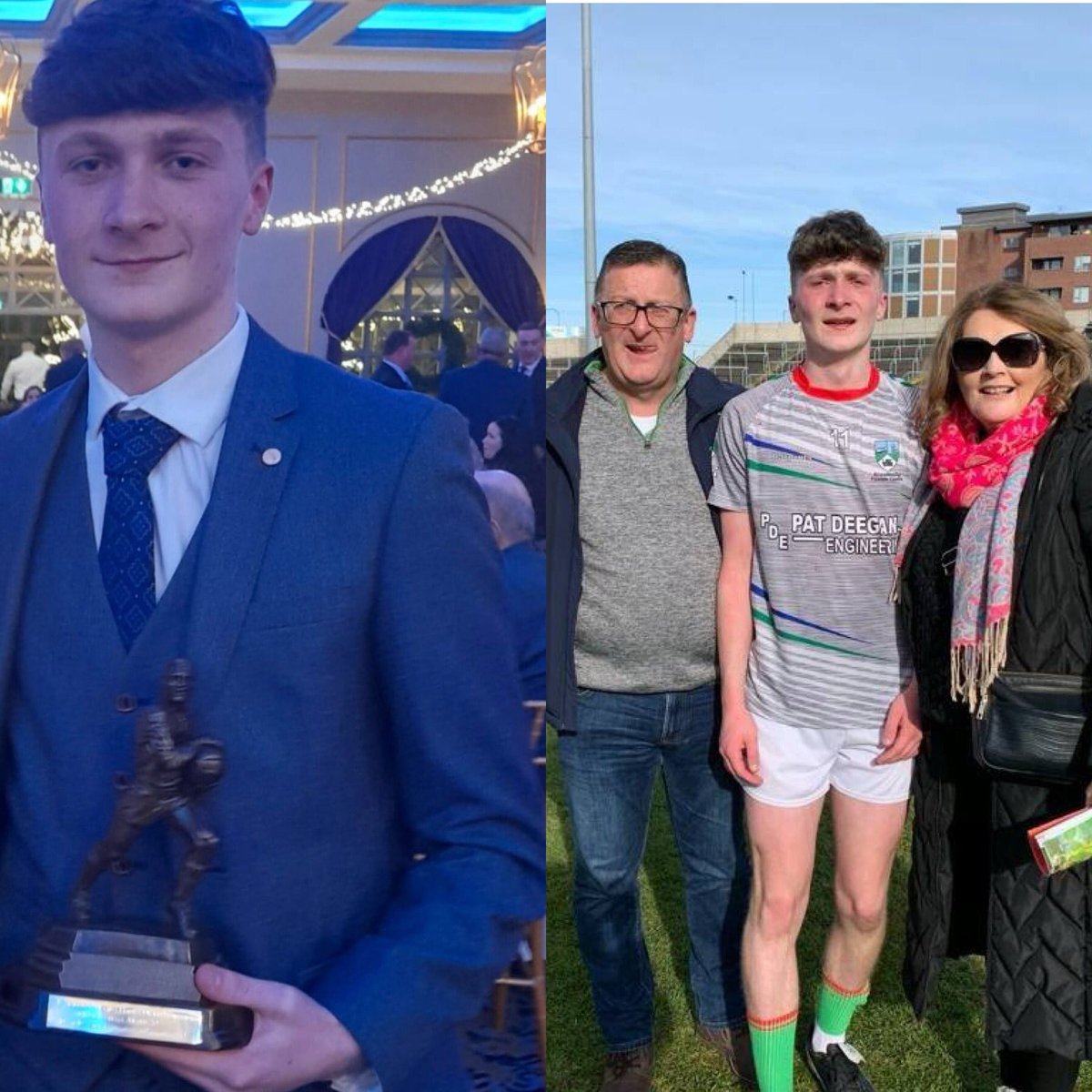 St Mary’s CBS (@st_marys_cbs) on Twitter photo 🎉Congratulations to 5th Year Student David Donohue who was recently awarded Minor Footballer of the Year at the Laois GAA Awards 🔵⚪️ <a href="/stradballygaa/">Stradbally GAA</a> @timahoegaa
Congratulations on your deserved award David and we wish you every success in the future ⚫️🔴 We are so proud of you! 🎉Congratulations to 5th Year Student David Donohue who was recently awarded Minor Footballer of the Year at the Laois GAA Awards 🔵⚪️ <a href="/stradballygaa/">Stradbally GAA</a> @timahoegaa
Congratulations on your deserved award David and we wish you every success in the future ⚫️🔴 We are so proud of you!