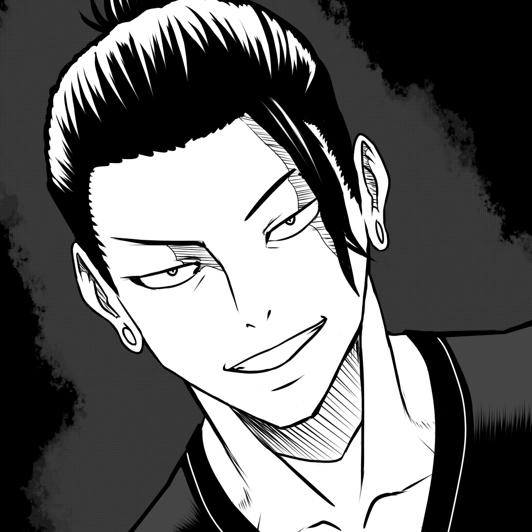 Demiandraws's tweet photo. Back at  bussiness! A little manga practice. Suguru Geto from #JujutsuKaisen https://t.co/5sKekb3de1