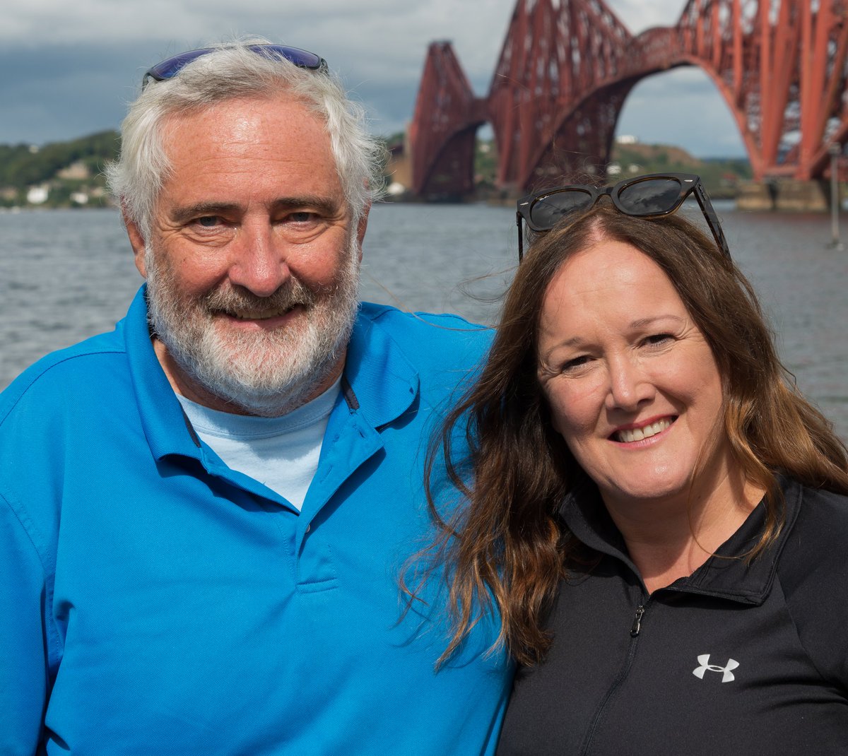 ViewFromCamera's tweet image. It was so lovely to receive the video of support from Malcolm and Ali for #sirkev #7in7in7 in my messenger just now 💙

Malcolm was diagnosed with #MND in late 2021 and now uses a mobility scooter to get about. He braved the weather to cheer the team past 💙💙💙

#cuttheredtape