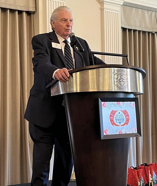 McCoyforJudge's tweet photo. Life  has been busy, but I was able to attend the Fort Worth Republican Women  Christmas luncheon last Friday.  Wonderful ladies who work hard for  liberty. https://t.co/HNqHLg8Tnn