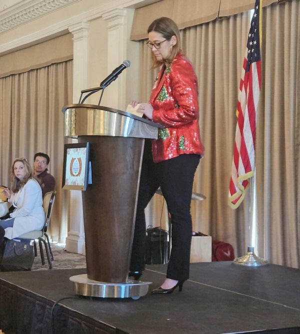 McCoyforJudge's tweet photo. Life  has been busy, but I was able to attend the Fort Worth Republican Women  Christmas luncheon last Friday.  Wonderful ladies who work hard for  liberty. https://t.co/HNqHLg8Tnn