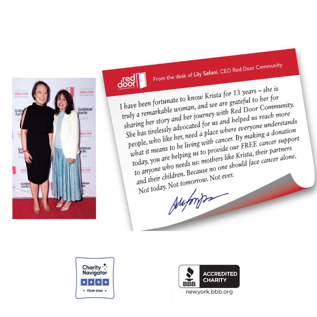 RedDoorCm's tweet image. Thank you, Krista, for your sharing your moving story. 💙 Join us in making a difference in the lives of individuals living with cancer with a tax-deductible gift today at bit.ly/RDCDonate23. 

#RedDoorCommunity #FreeCancerSupport #LivingWithCancer #CancerJourney #RDC