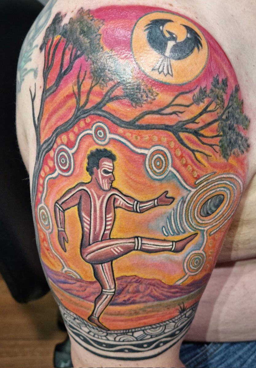 Next NSW/ACT tattoo will include the Opera House and Harbour Bridge with <a href="/chloemollloy/">Chloe Molloy</a> on one side of the bridge kicking the footy to Rebecca Beeson from GWS on the other side of bridge.