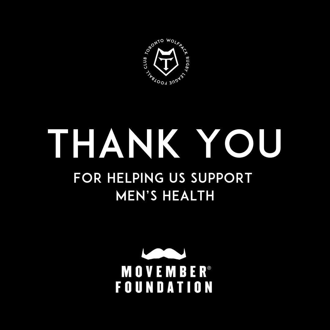 Thank you to everyone who donated to our <a href="/MovemberCA/">Movember Canada</a> Team to help raise crucial funds to support men's health!

November may be over, you still have a chance to donate to this very important cause close to our hearts.