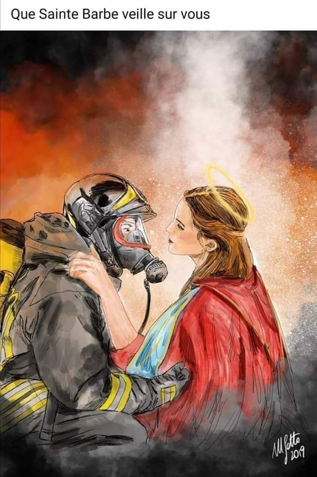 En cette journée du 4 décembre, très belle sainte barbe <a href="/SecCivileFrance/">Sécurité Civile</a>  <a href="/PompiersFR/">Pompiers de France</a>  à toutes et tous !