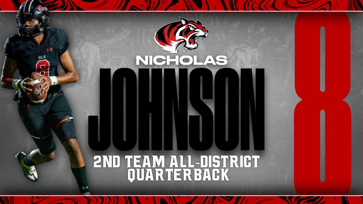 𝐃𝐈𝐒𝐓𝐑𝐈𝐂𝐓 𝟓-𝟔𝐀
𝟐𝐍𝐃 𝐓𝐄𝐀𝐌 𝐀𝐋𝐋-𝐃𝐈𝐒𝐓𝐑𝐈𝐂𝐓

Nicholas Johnson <a href="/NickJohnsonQB/">Nicholas Johnson</a> 
𝙌𝙪𝙖𝙧𝙩𝙚𝙧𝙗𝙖𝙘𝙠

#KeepChoppingWood 🪓