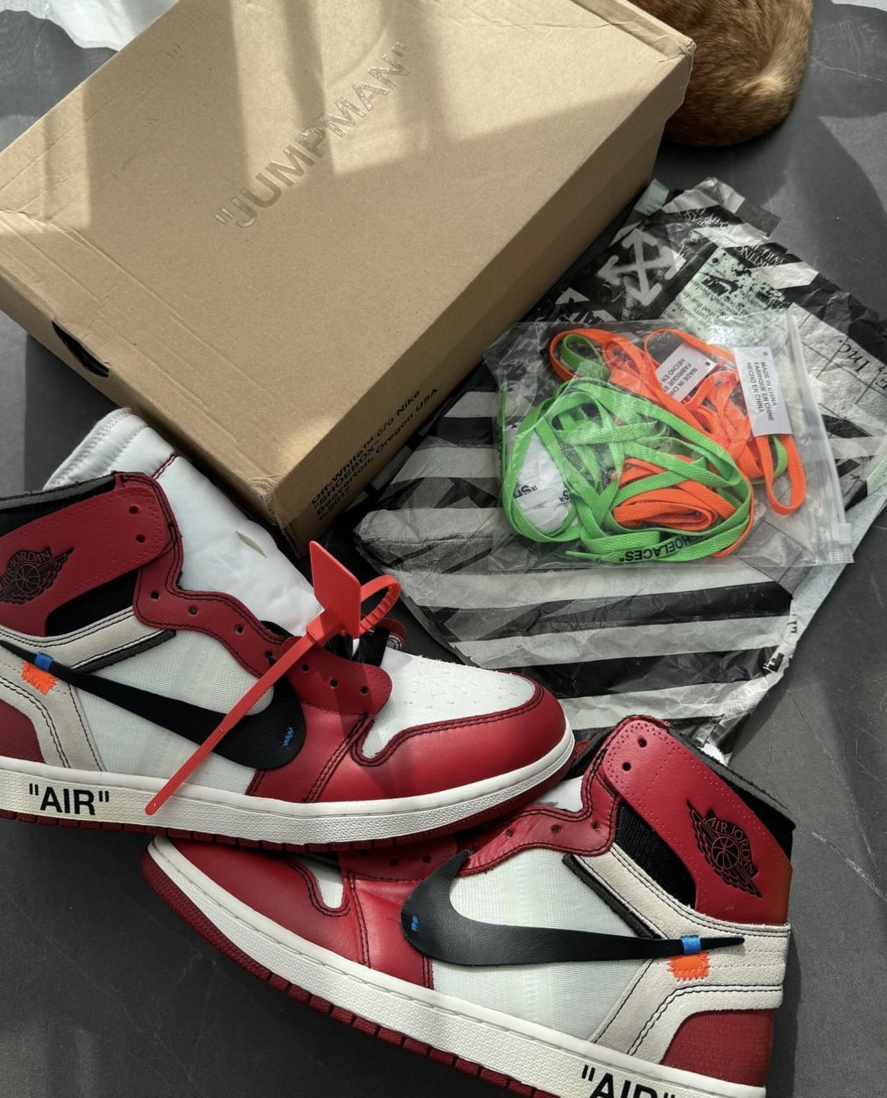 Jordan 1 off cheap white chicago replica