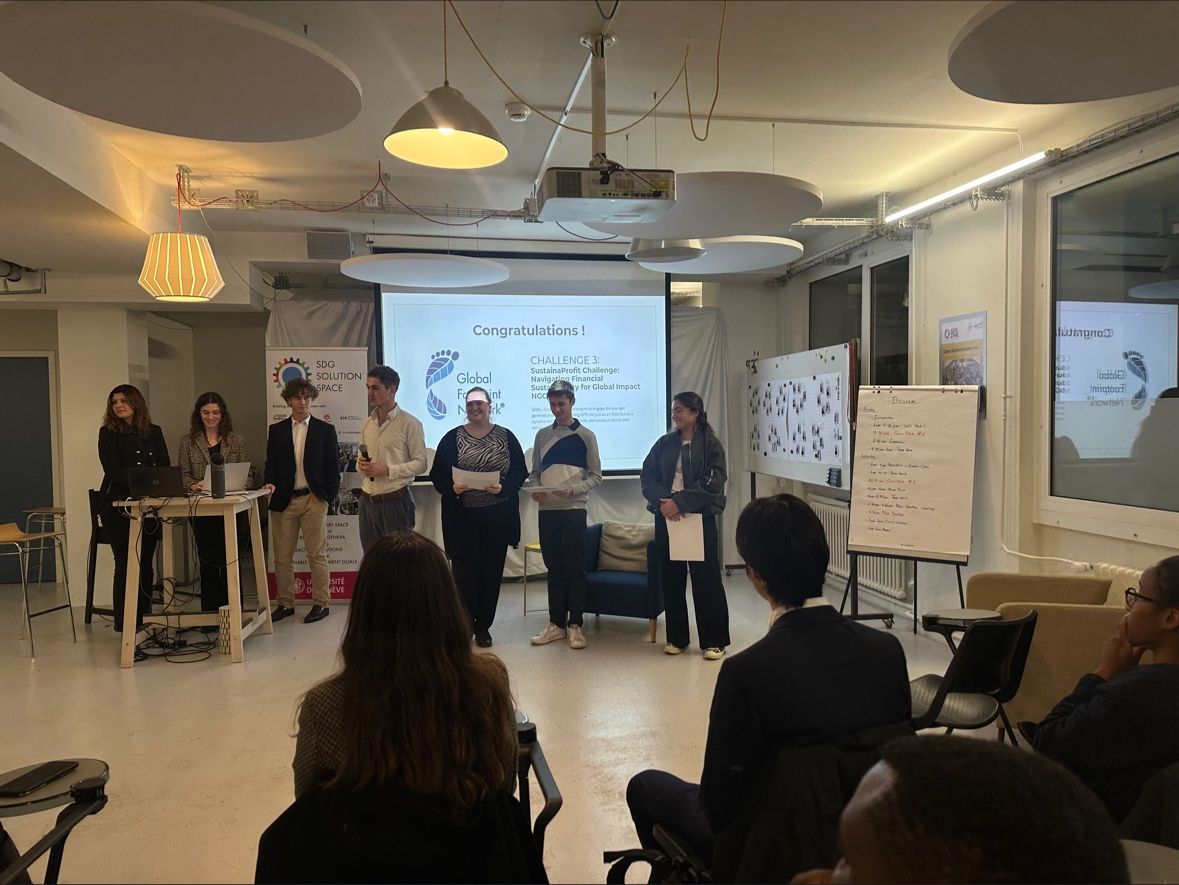 Thank you @GSEM_UNIGE for having us at the Sustainable Entrepreneurship #Hackathon! We are delighted that the student hackathon team for Global Footprint Network won first prize out of 5 outstanding projects!