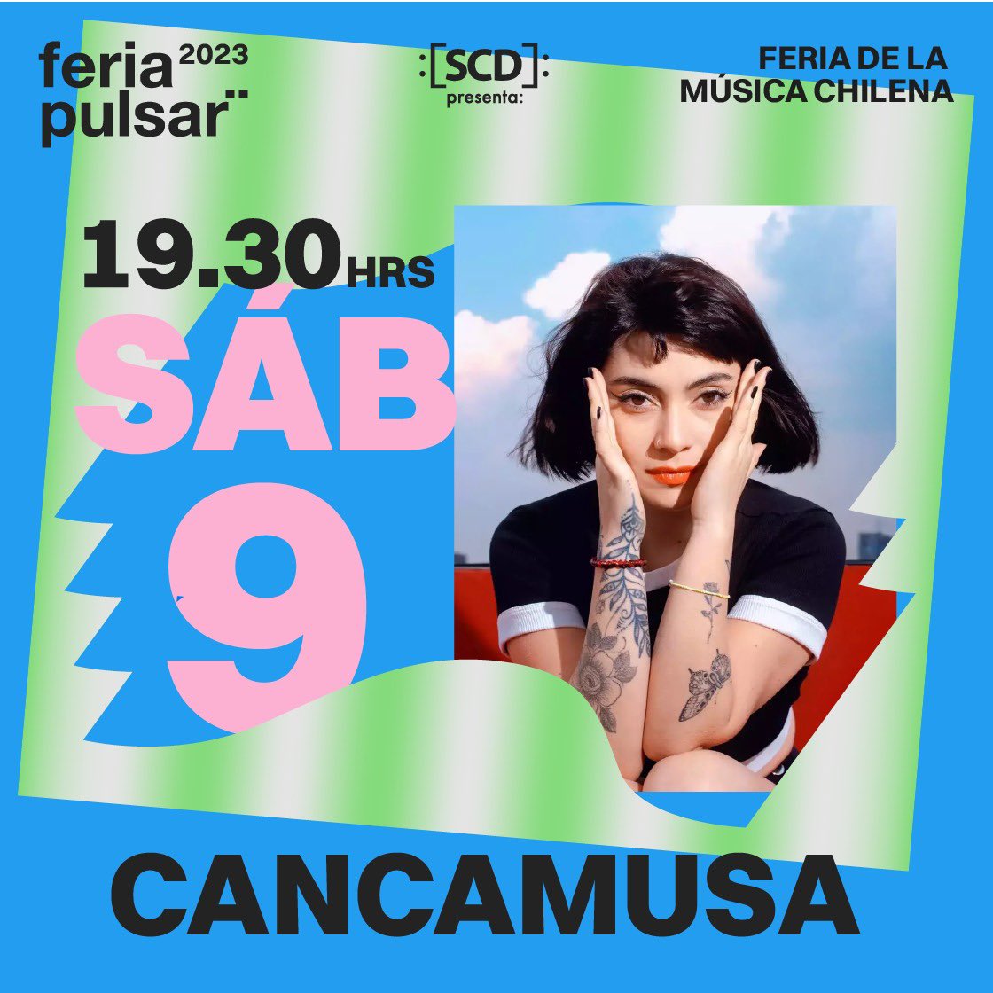 PulsarCL's tweet photo. ⚡️ SÁBADO 9 DE DICIEMBRE EN TERRAZA 2⚡️

¡SÓLO QUEDAN 4 DÍAS! #FeriaPulsar2023  se viene, pero con todo 👀 Así que no te puedes perder los shows de nuestra terraza 2, que sin duda te harán vivir la música como nunca antes 🎶💥 https://t.co/6VVaW5HELo