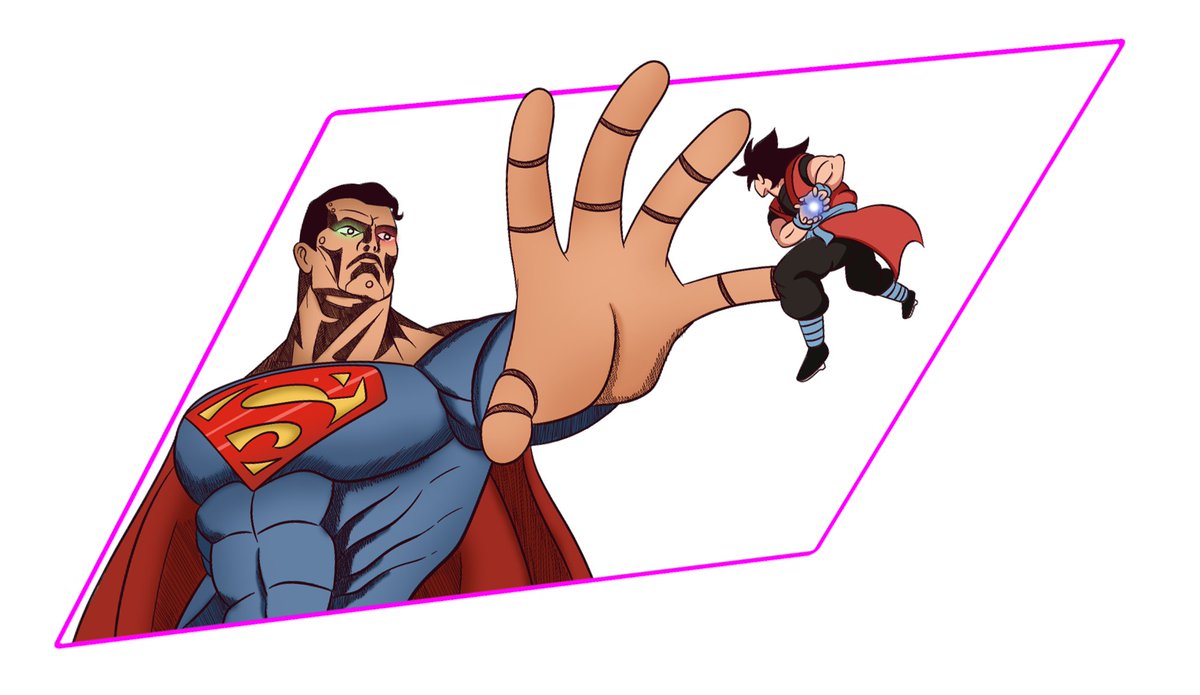 I was able to add to this momentous fight with some stills along side other artists. Happy to be a part of History XD.

Milkman Man Vs SS5 Goku
Superman Prime 1M Vs SSG Goku
Cosmic Armor Superman Vs Xeno Goku
Recovery Suit Superman Vs Drip Goku

#DEATHBATTLE #gokuvssuperman