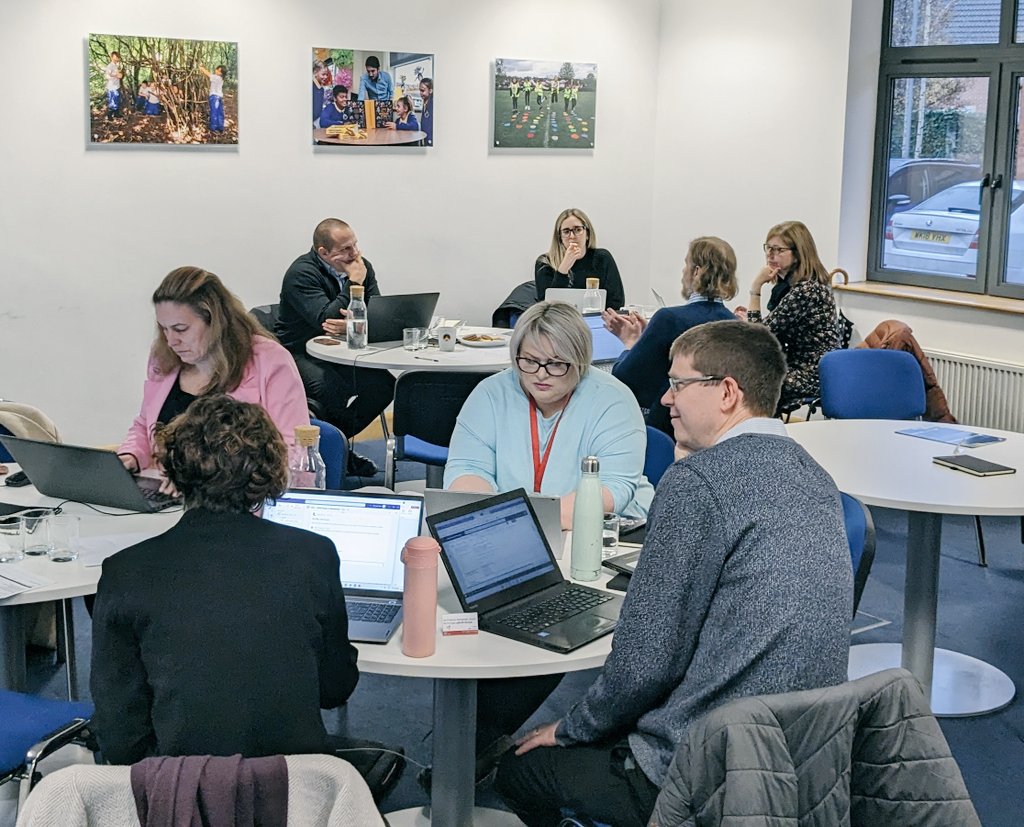 Our maths leaders got stuck into developing working groups today. They have identified common challenges in their MATs and are working together to develop solutions during this year. Such a brilliant #collaboration.