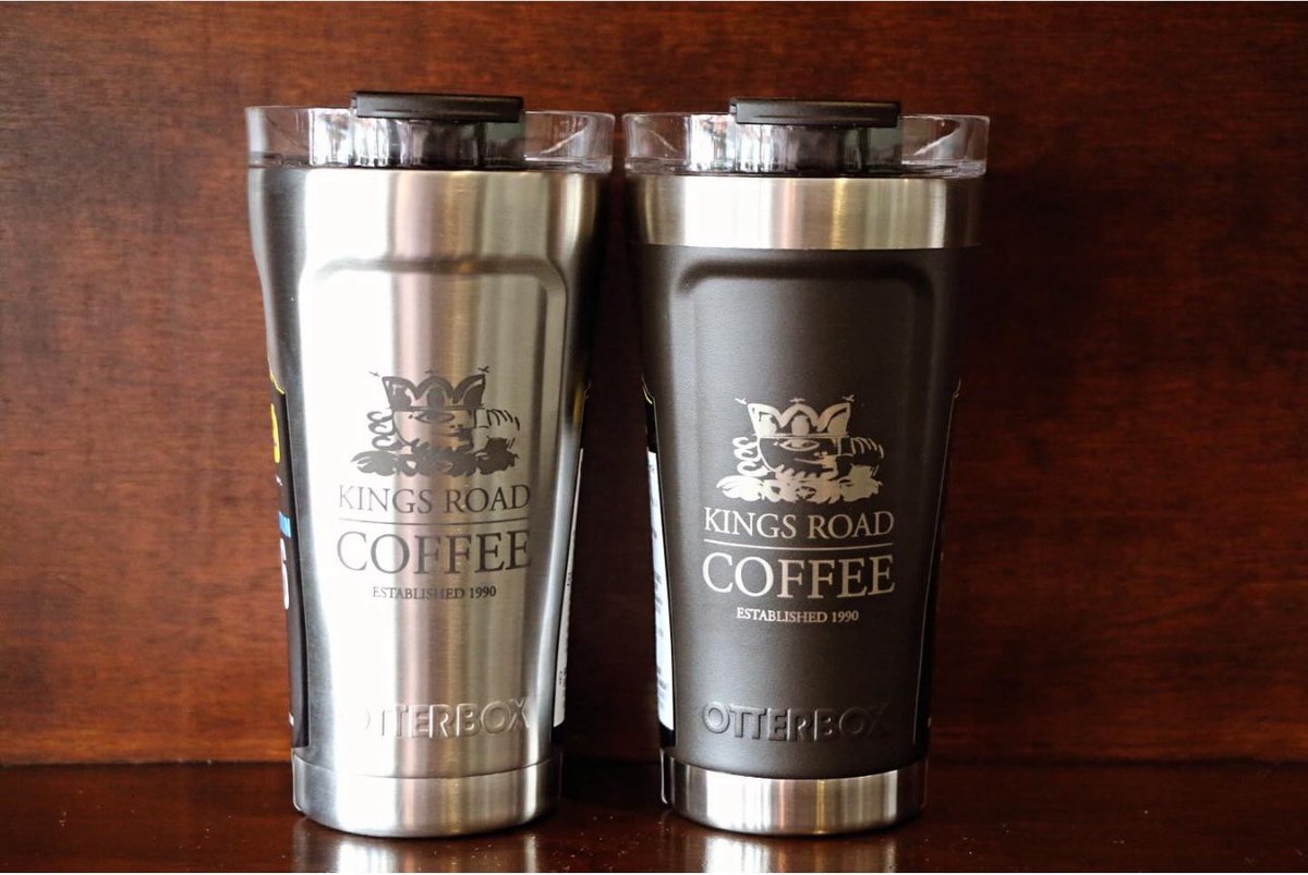 Last call on our #KingsRoadCoffee #Otterbox Travel Tumblers! Very limited stock left. Order now to get yours in time for the holidays! kingsroadcafe.com